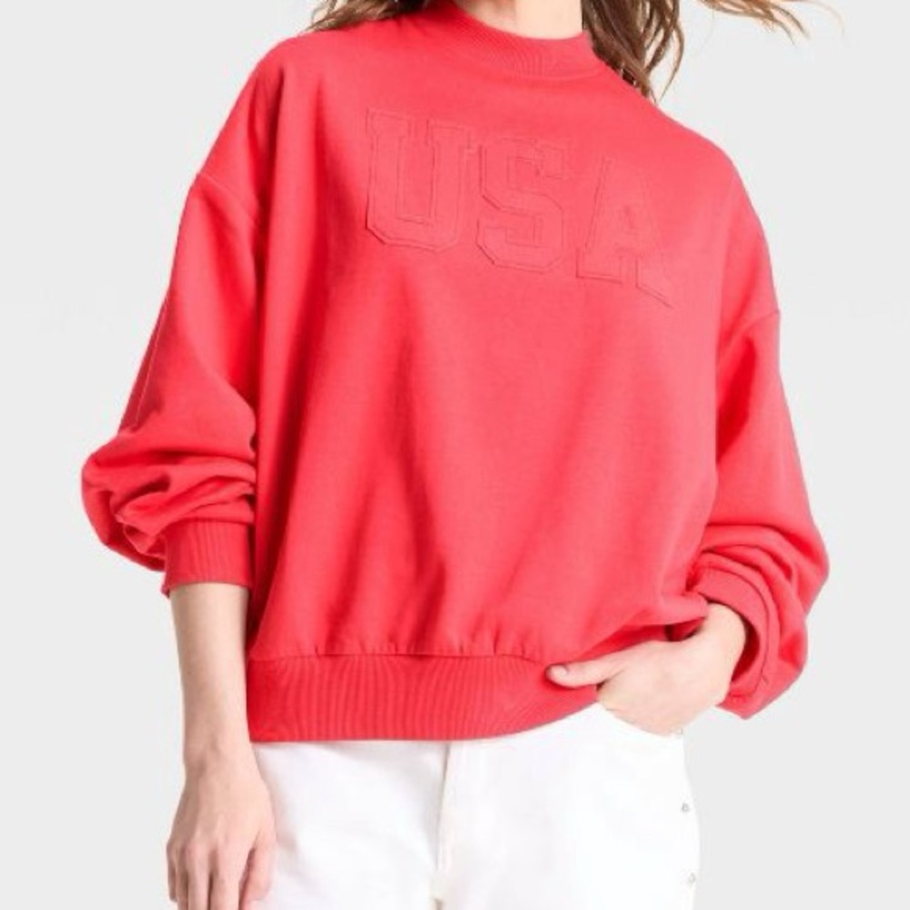 Special Thanks Women's USA Graphic Sweatshirt